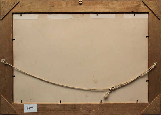 Бенуа Альберт Николаевич. Финский залив. Вид на причал в Петергофе